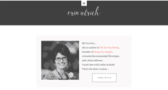 Desktop Screenshot of erinulrich.com